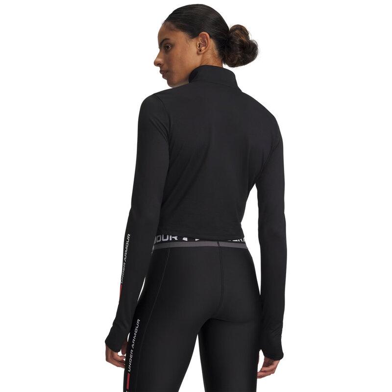 Under Armour Женская тренировочная толстовка с молнией 1/2 и логотипом бренда