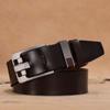 100-170cm Real Cow Genuine Leather Belts for Man High Quality Plus Long Size Male Pin Buckle Waist Belt Strap