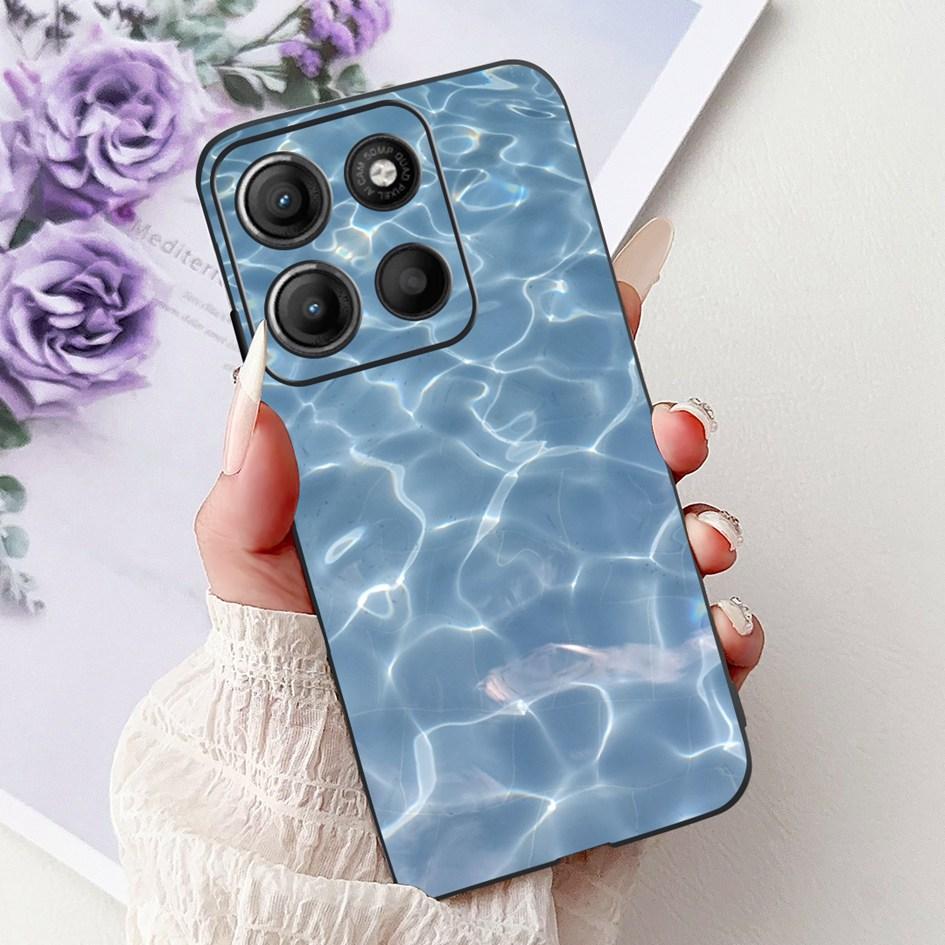 Силиконовый чехол для Motorola Moto G15 G75 2024 Cover Милый Панда Лев Ударопрочный ТПУ Чехлы для телефона Для MotoG15 MotoG75 G 75 G 15 Etui