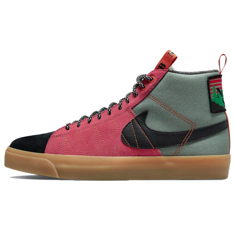 Nike SB Blazer Mid Premium Acclimate Pack - Sport Spice Skateboard Shoes DC8903-301