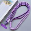 Simple Handwoven Mobile Phone Lanyard Universal Case Crossbody Shoulder Card Neck Cord Clip Hang Anti-lost Wrist Strap