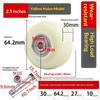 Heavy Duty Replacement Caster Wheels Wear-Resistant 1 Set 1.5/2/2.5/3/4/5 Inch for Kitchen Cabinets Workbench Use