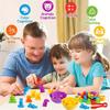 1 Set Kids Color Sorting Bowl Toy Educational Preschool Learning Animal Learning Counting Matching Game with Rainbow Bowls Color Classification