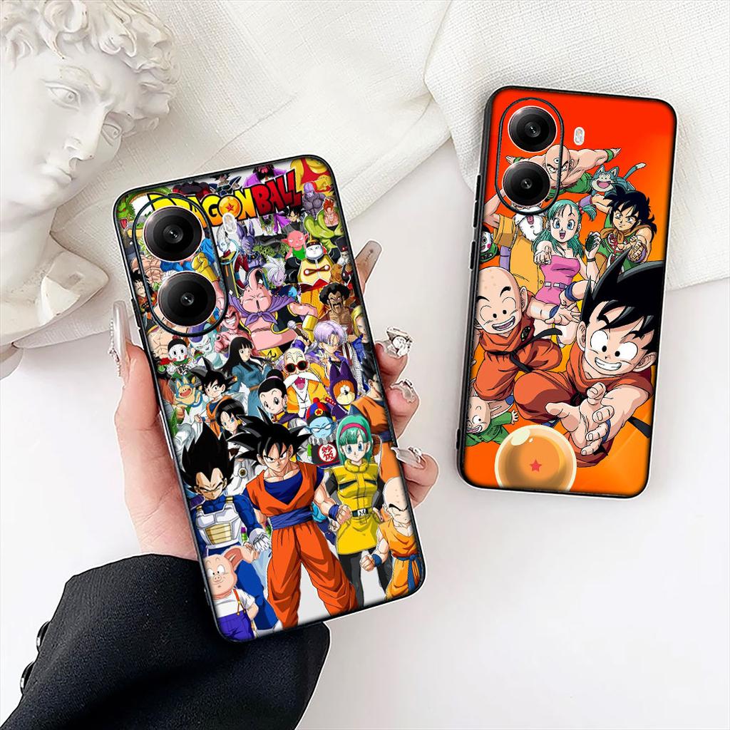 Обои Krillin Dragon Gokus Ball Чехол для телефона для Apple iPhone 16 17 Air 14 15 Pro Max Plus 16+ 16E 14+ ProMax Защитный чехол