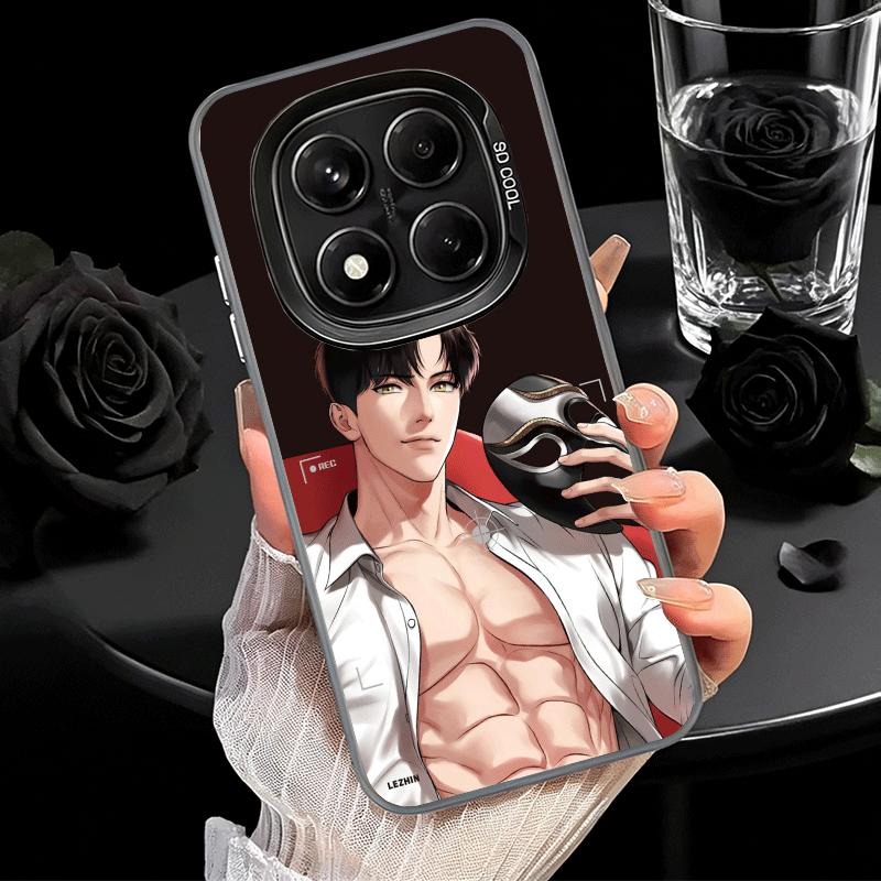 B-J A-Alex Аниме Мягкий Чехол для Телефона для Xiaomi Redmi Note 13 14 15 Pro Plus 12S 12 11S 11 11T 10S 10 Ударопрочный Задний Корпус