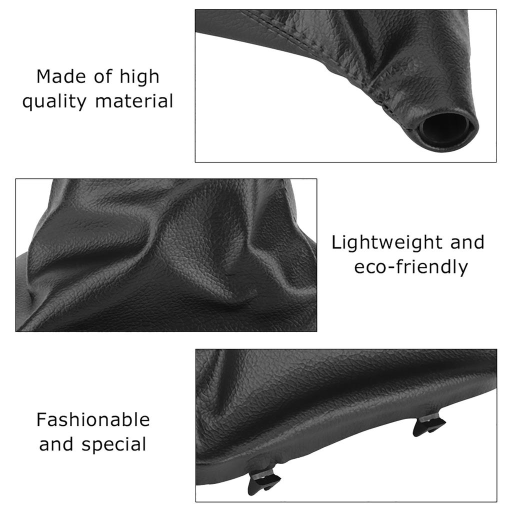 Left Hand Driver Car Gear Stick Shift Knob Gaiter Boot Cover for E34 E36 Z3