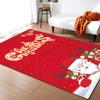 Christmas Living Room Carpet Bedroom Dining Room Floor Mat Doormat Pattern Can Be