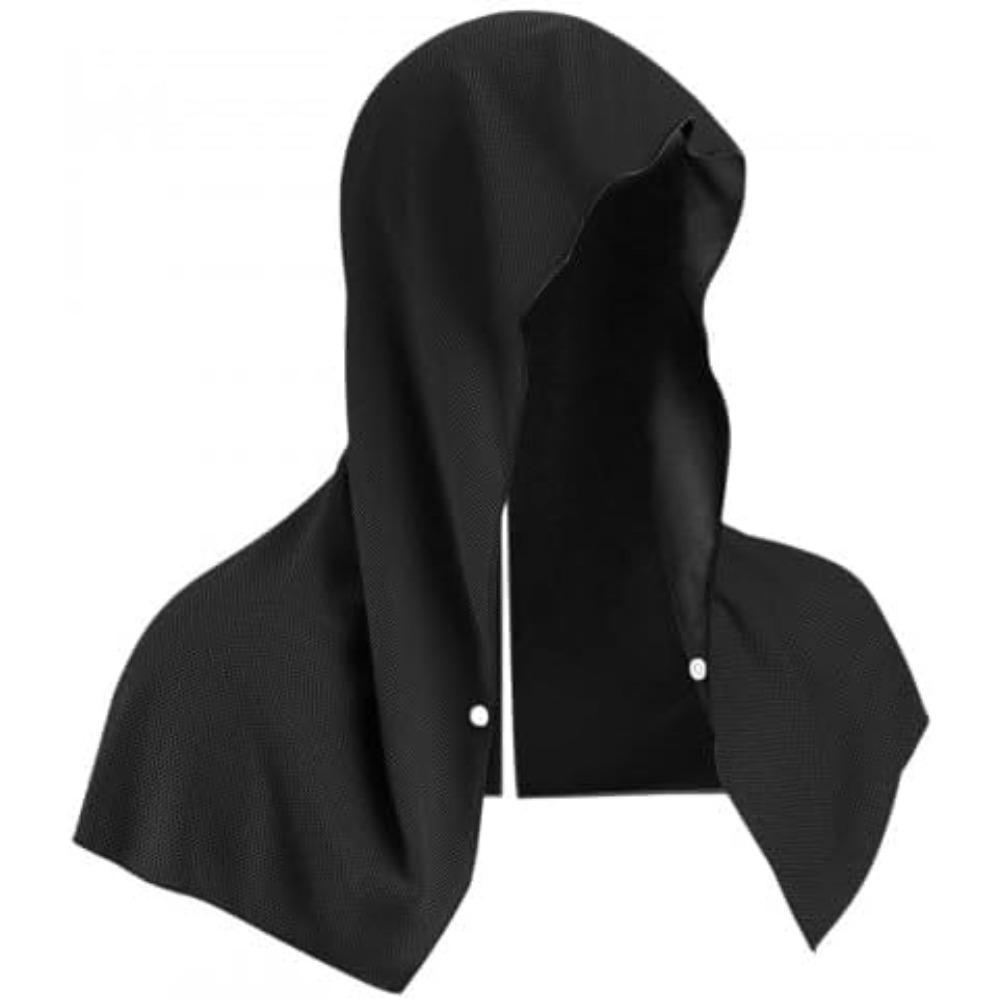 Cooling Hooded Towel Cooling Hoodie Towels Cooling Towel Microfibre for Neck and Face Cooling Towel for Fishing Cycling Running Sports
