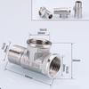 Threaded Elbow Home Improvement Stainless Steel Hardware Adapter Plumbing Fitting Pipe Fittings