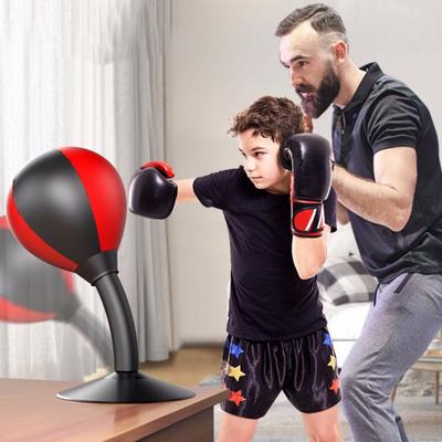 Настольная боксерская груша с присоской, сверхпрочная, для снятия стресса, для бокса, скоростной мяч для детей