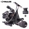 Mavllos Double Spool Carp Spinning Reel 14+1BB Speed Ratio 5.5:1 Fishing Reel