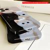 Cute Black & White Kittens with Heart Wallpaper All inclusive film hard phone case, compatible with iPhone 18 Pro Max 17 16 15 14 13 12 11