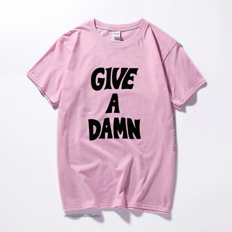 Футболка "Give A Damn", как носит Алекс Тернер, Премиум Хлопок, Музыкальный Топ, Camisetas Hombre, Модная Футболка с Короткими Рукавами