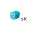30 шт. Автомобильный предохранитель Jcase 20A 30A 40A 50A 60A Высокий/Стандартный Низкопрофильный Форма Коробки Jcase Лопастной Предохранитель для Внедорожника Прицепа Пикапа