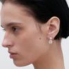MIDNIGHT MOMENT Popping Ball Earring - Silver