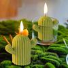 Ароматическая свеча «Кактус» 1 шт., ручная работа, ароматическая восковая свеча для дома, креативный подарок, имитация ощущения атмосферы, воск для моделирования