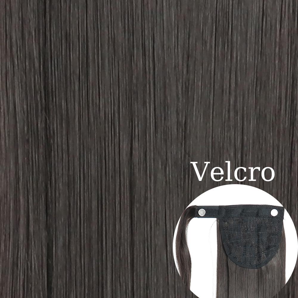 MERISIHAIR 22 34 дюйма синтетические прямые волосы для наращивания хвоста натуральный галстук-бабочка шиньон конский хвост наращивание волос для женщин