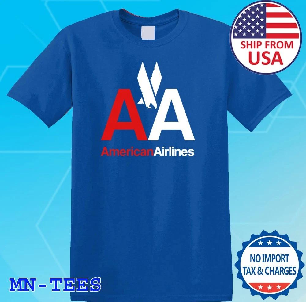 American Airlines AA Blue Size S-5XL