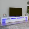 VidaXL TV Stand with LED Lights Entertainment Center Storage Media Unit Living Room Furniture Home 3152818