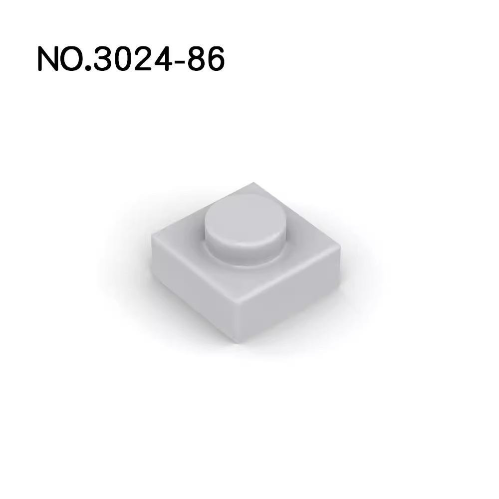 20 шт. Детали MOC 3024 Пластина 1x1 Совместимые Кирпичики DIY Сборка Строительные Блоки Частица Детская Головоломка Мозговая Игрушка Подарок