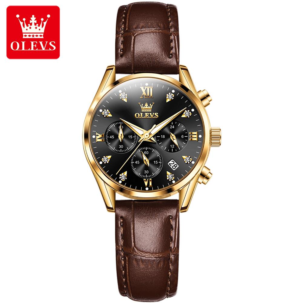 OLEVS New Watch Elegant Fashion Trend Waterproof Luminous Quartz Watch Women's Watch