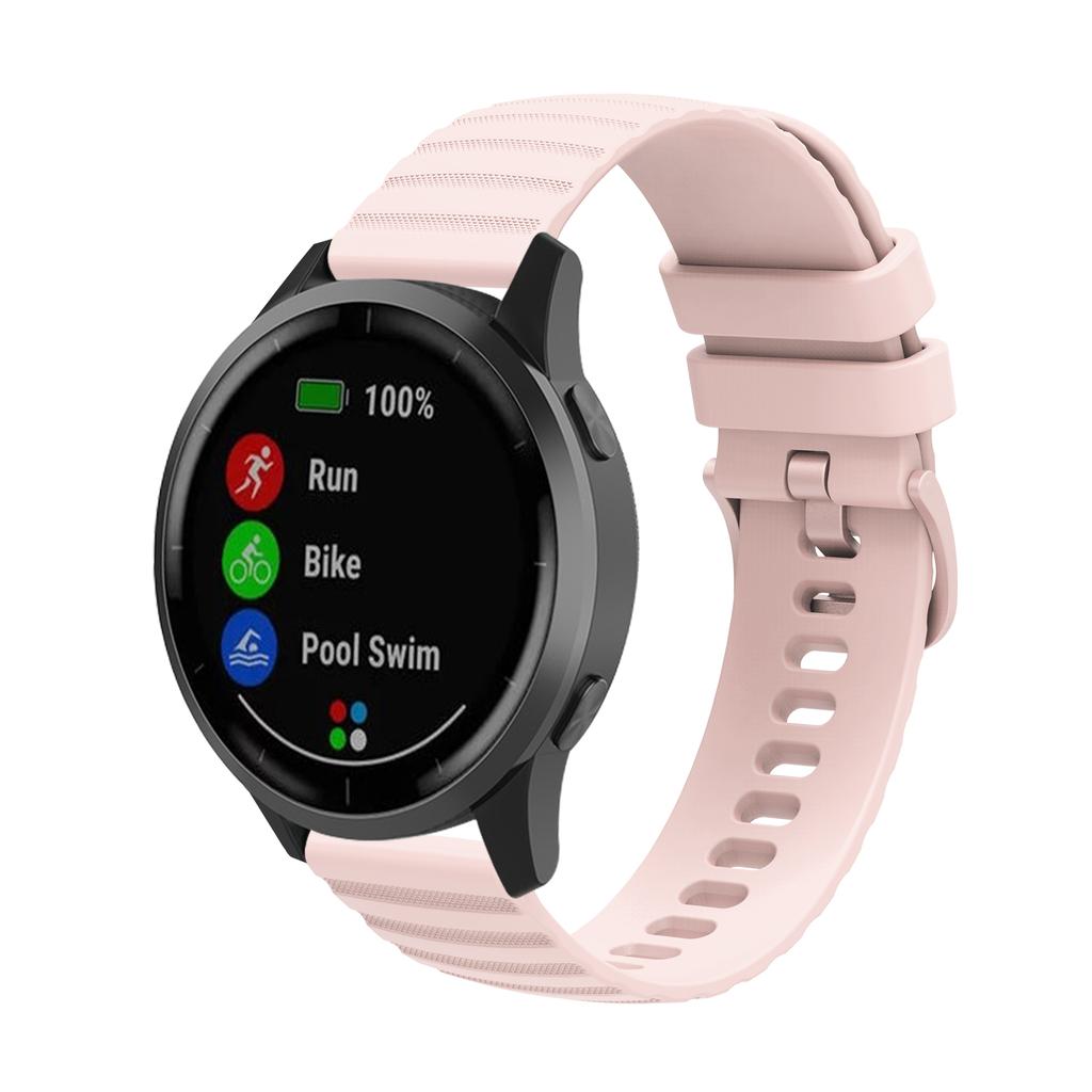 18mm Silicone Smart Watch Band For Garmin Vivoactive 3S 4S Strap Venu 2S Vivomove 3S Forerunner 255S Active S Wristband Bracelet