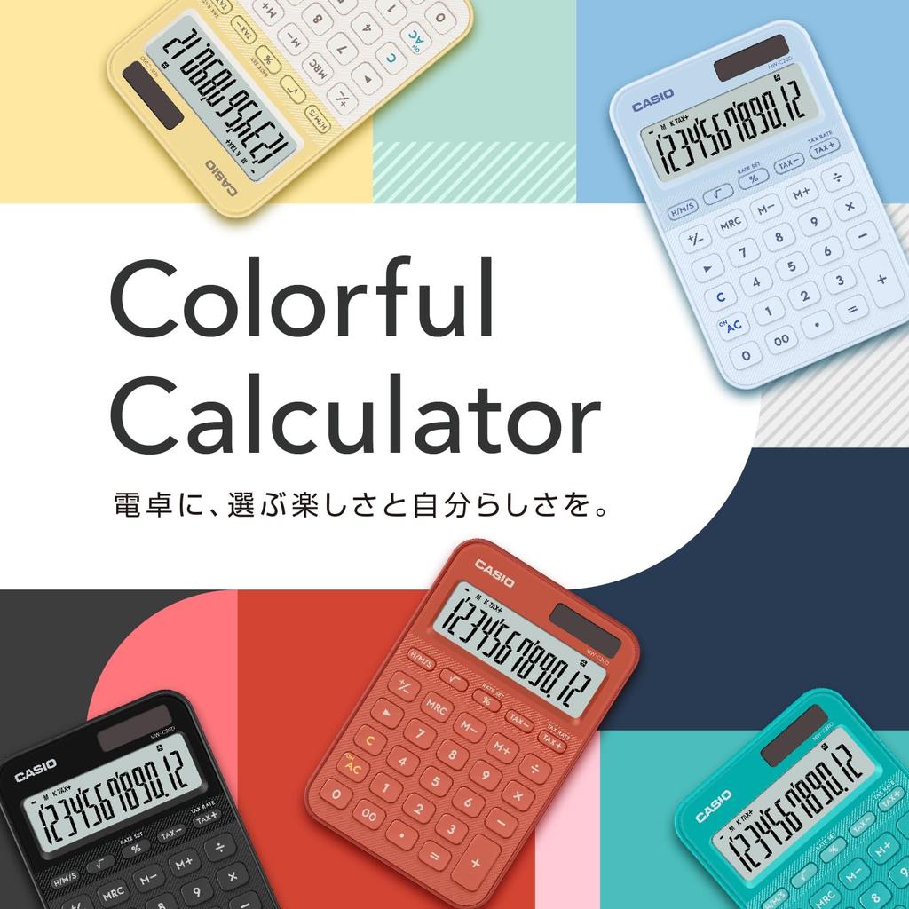 Casio Design Wallet 10 Calculator, Style, Colorful, Black, Digits, SL-300D-BK-N