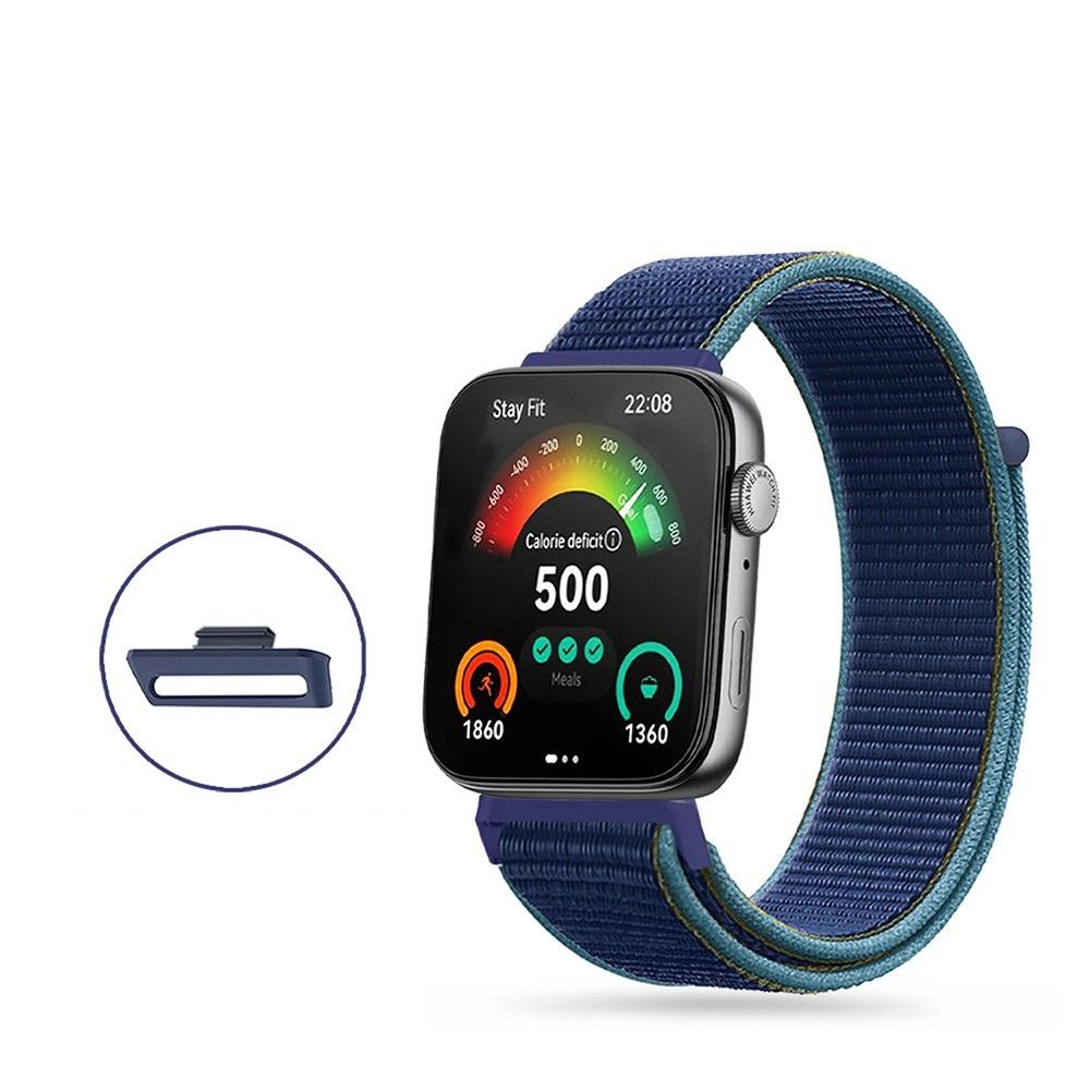 Nylon Strap for Huawei Watch Fit 4 / 4 Pro / 3, Navy Blue