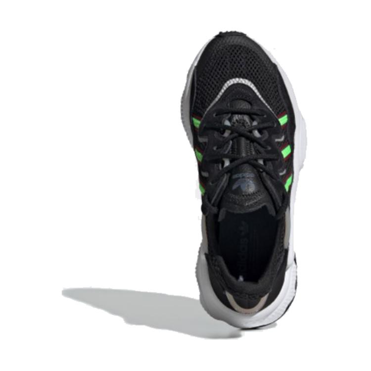 adidas Ozweego Черный с Зеленым Solar Youth EE7772