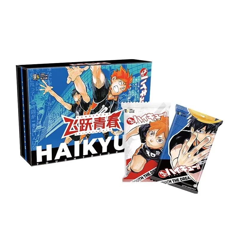Новая Бустерная Коробка Haikyuu Карты Хюга Сёё Кагэяма Тобио Цукисима Хотару LR GMR Коллекция Карт Персонажей Аниме Игрушки Подарки