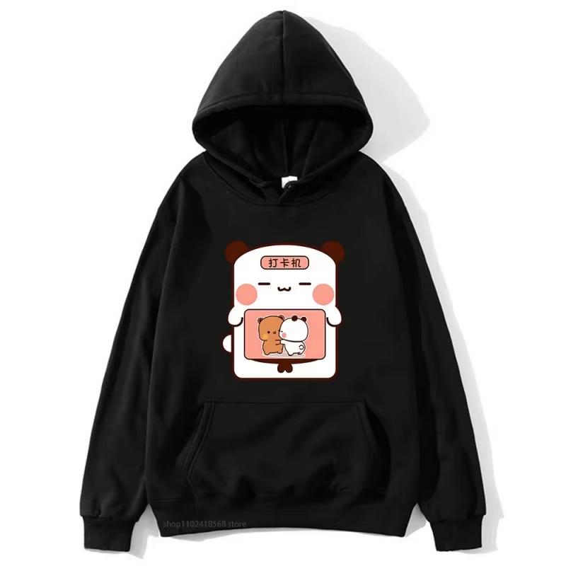 Bubu and Dudu Anime Hoodie Men Women Sweatshirt Print Unisex Streetwear Hip Hop Style Autumn Winter Fashion Tops Clothes Male