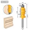 1PC Special Moulding Bit Carbide Molding Router Bit Trimming Wood Milling Cutter for Woodwork Cutter Power Tools - 6mm 1/4 8mm 12mm 1/2 Shank