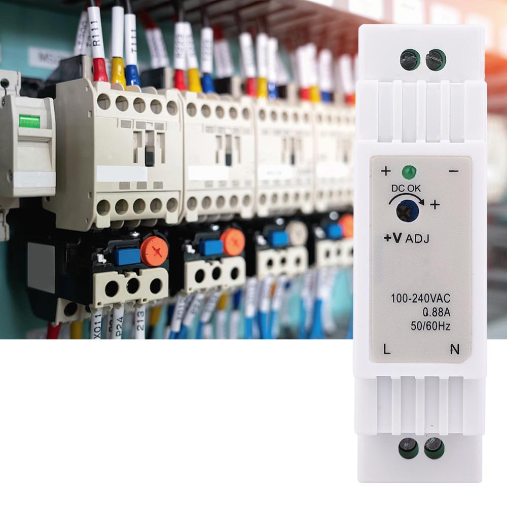 12V 1.25A 15W DIN Rail Power Supply DR-15-12 AC To DC Power Converter LED Strip
