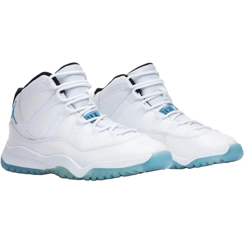 Jordan Детские баскетбольные кроссовки Air Jordan 11 High White 378039-117