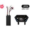 KUNRAY XYD-UKC6 3000W E-Bike BLDC Motor Controller 100A Sine Wave Display Brushless Electric Scooter Accessories 48V Voltage