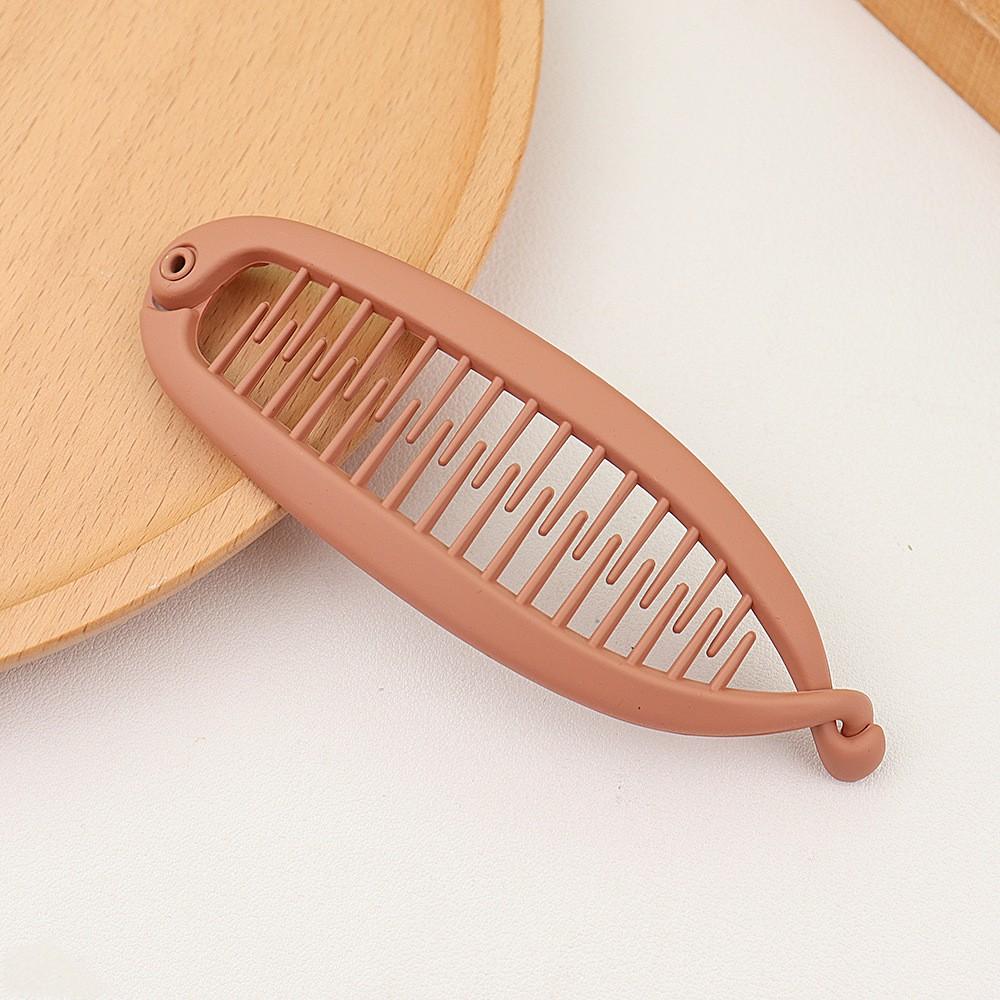 Сплошной цвет, заколка для волос «банан», женская прическа, заколки-когти, заколки, аксессуары для волос для девочек, хвостик, зажим для волос Hoder