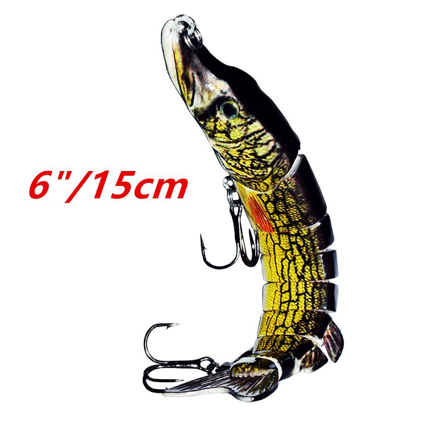 3.5inch 6inch Fishing Lures Swimbait Crankbait Wobbler Lure SinKing Hard Bait Lifelike Pike Muskie Bass Catfish Lure Fishing Tackle Hunting