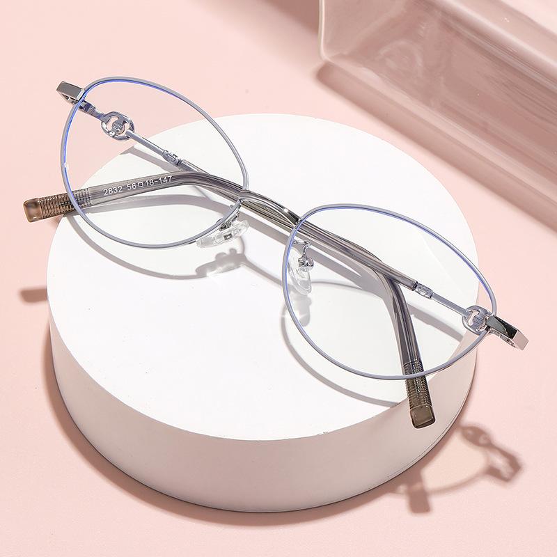 Fashion Metal Frame Presbyopia Luxury Brand Glasses Senior Sense Of Middle-Aged Reading Glasses Men'S Glasses Women'S Eyepieces