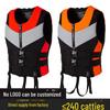 Adult Life Jacket with High Buoyancy and Thickened Fishing Vest for Swimming, Snorkeling, Boating, and Water Rescue
