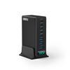 Готовый к полной сертификации Многопортовый 5 USB 3 Type-C 100 Вт QC3.0/PD3.0 Быстрая зарядка Портативный адаптер питания для планшета ноутбука