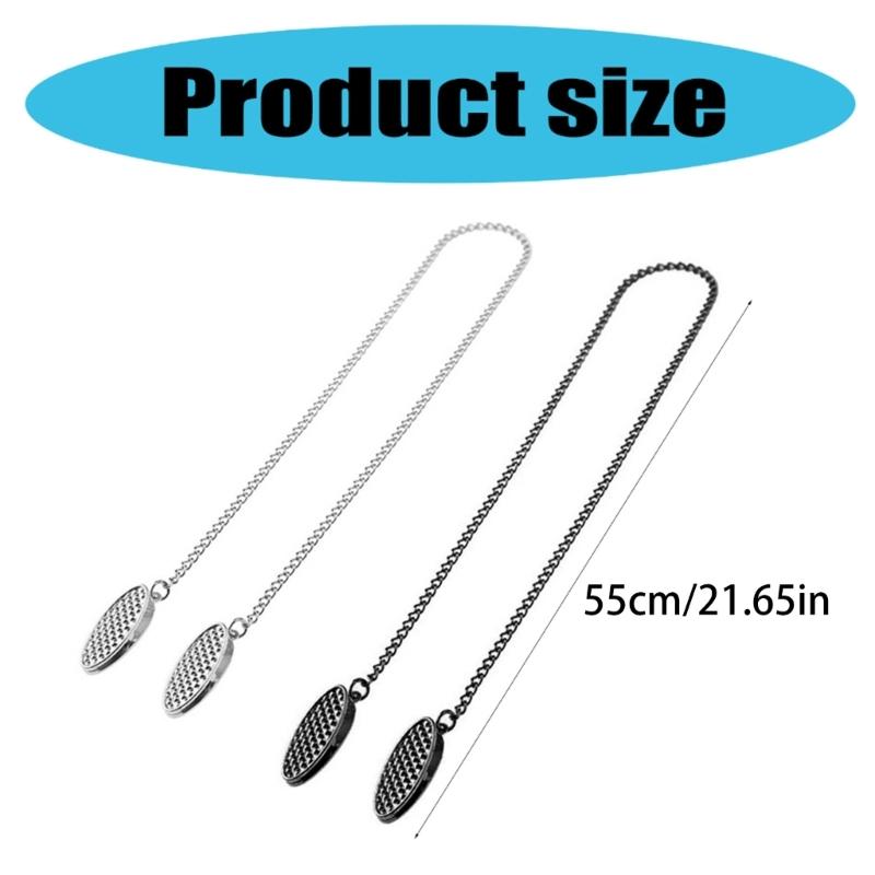 Многоразовые зажимы для салфеток, зажимы-цепочки для салфеток на шею, зажимы для нагрудников для соревнований, рабочая экипировка для профессионалов и студентов