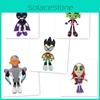 Adorable 10-inch Teen Titans Go Plush Toy Collection Featuring Robin Raven Cyborg