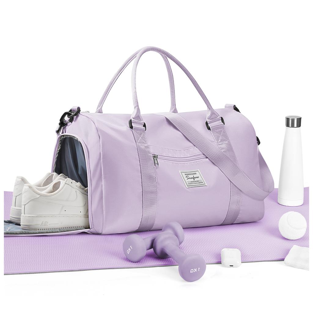 Складная дорожная сумка мужская спортивная сумка, водонепроницаемая женская дорожная сумка для выходных большая сумка-парусник с мокрым отделением и плечевая сумка для багажа