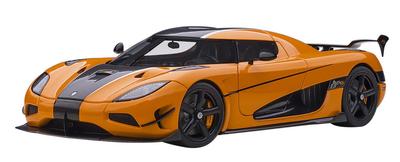 AUTOart Масштаб Koenigsegg Agera RS Черный Готовое изделие 79023 1/18 Оранжевый/Карбон