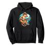 Proboscis Monkey Playing Guitar Hoodie with Hat
