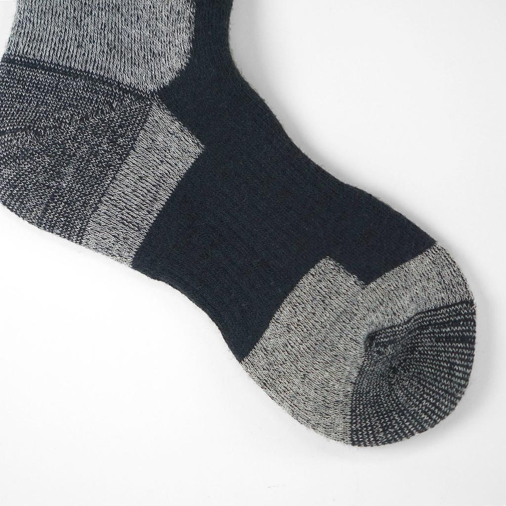 And Warm Brushed Cold Thermal Moisture Absorbent Heat Generating EKS [Healthy Refreshing] Socks, 22-24cm, Black, Warm, Lining, Protection, Thick,