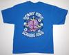 SCARY KIDS SCARING KIDS Brain Royal Shirt Adult Tee  UU933