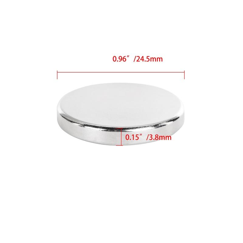 10/50Pcs Strong Magnets Round Discs Ring Hole N50 Rare Earth Neodymium Magnet