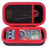AstroAI Тестер 4000 отсчетов Цифровой мультиметр Совместимый с кейсом для хранения Peyyargo Красный корпус [Черный + Только]