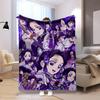 Japanese manga artist Koyoharu Gotouge's Demon Slayer blanket Soft and portable four season home bed,  office travel, lunch break, warm blanket K14
